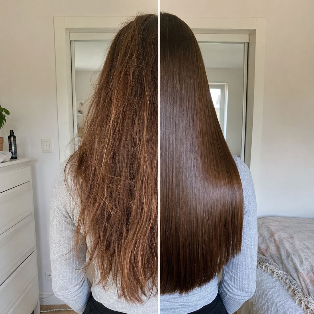 Before and after results